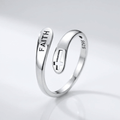 ANILLO DE FE SAGRADA - (AJUSTABLE)