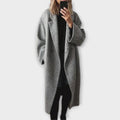 Jennifer - Grauer eleganter Mantel
