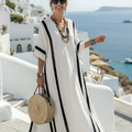 Aitana | Vestido Maxi a Rayas