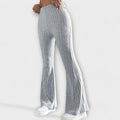 Wibke | Pantalón acampanado de punto elegante