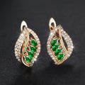 Pendientes Esmeralda Brisa