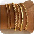 Conjunto de Pulseras Isabella | Oro