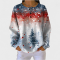 Alix | Jersey navideño con abetos