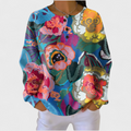 Ida | Jersey con grandes flores de colores