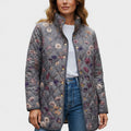 Lada – Steppjacke mit zartem Blumendruck