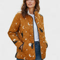 Luna – Steppjacke mit Mond- und Sternenmotiv