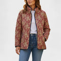 Milada – Steppjacke mit Rankenmuster