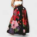 Isolde | Falda larga de flores chic