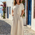 María | Vestido Maxi sin Mangas