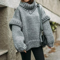 Daisy | Jersey oversize de cuello alto