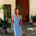 Camila | Vestido Maxi con Volantes