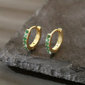 Pendientes Aro Costa Dorada