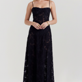 Dolores | Vestido Maxi de Terciopelo