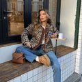 Miriam | Cárdigan de Leopardo