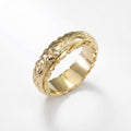 Anillo de Oro Flor Antigua