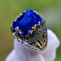 Anillo de Oro con Zafiro