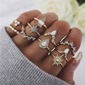 Conjunto de Anillos Elegantes