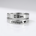 ANILLO SOY SUFICIENTE - (AJUSTABLE)