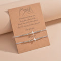 Pulsera de Cuentas en Cruz Intrincada: Tejida con Fe, Gracia y Amor Inquebrantable