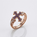 ANILLO DE DIAMANTE MORADO POR SU GRACIA