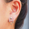 Pendientes Elegantes de Rana
