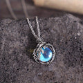 Collar María con piedra de luna