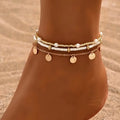 Conjunto 3 Tobilleras Mar y Oro | Oro