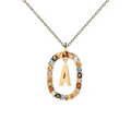 Collar Elegante con Piedras Multicolor