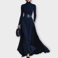Celina | Vestido de Cuello Alto