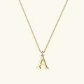Collar de Oro con Letra Inicial