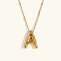 Collar de Oro con Inicial Balloon