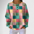 Agnes | Jersey patchwork multicolor
