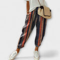 Gudrun | Pantalón de rayas cómodo