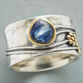 Anillo de Meditación con Piedras Preciosas Bohemio