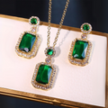Conjunto de Joyería Mariselle Oro Elegante