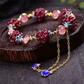 Pulsera de Piedra Granada