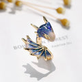 Anillo Dragón ajustable y esmalte pintado a mano