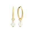 Pendientes Perla Suspensa | Oro