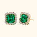 Pendientes Camelia de Oro Elegante
