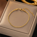 Pulsera Trenzada | Oro