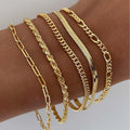 Conjunto de Pulseras Valentina | Oro