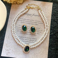 Conjunto de Joyería Esmeralda