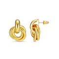 Pendientes Entrelazados | Oro