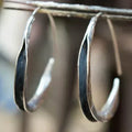 Pendientes circulares grandes