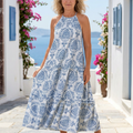Vega | Vestido Midi con Cuello Alto