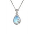 Collar Soraia con piedra lunar