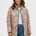 Vlasta – Steppjacke mit Blumenmuster