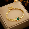 Pulsera Esmeralda Divina