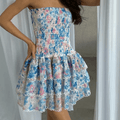 Candela | Vestido Floral Palabra de Honor