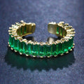 Anillo de Oro y Esmeralda